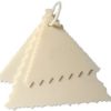 triangular cake scraper set of 3